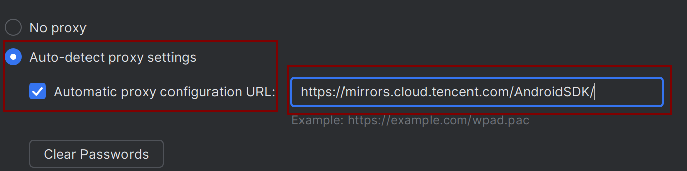 Android Studio 如何配置网络代理（HTTP Proxy）-1762050047